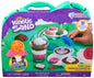 Kinetic Sand, Café Case with 793g Play Sand in 4 Colours, 9 Tools and Moulds, Storage, Kids’ Toys for Girls and Boys Aged 5 and up