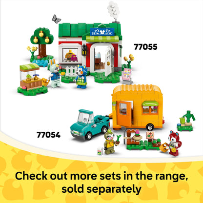 LEGO Animal Crossing Stargazing with Celeste, Creative Astronomy Toy Set for 6 Plus Year Old Girls & Boys, with Character Minifigure and Telescope, Birthday Gift Idea, Great for fun Role Play 77053