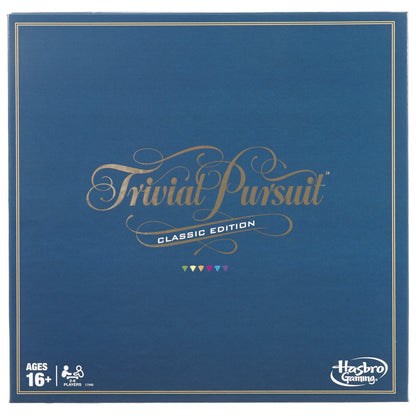Trivial Pursuit Classic Edition Board Game by Hasbro – 2,400 Questions