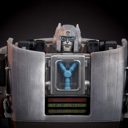 Transformers Toys Generations Collaborative: Back to the Future Mash-Up, Gigawatt - Back to the Future-35 Edition - Ages 8 and Up, 5.5-inch
