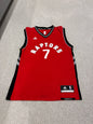 NBA TORONTO RAPTORS BASKETBALL SHIRT JERSEY SIZE S ADULT #7 LOWRY ADIDAS