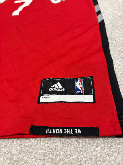 NBA TORONTO RAPTORS BASKETBALL SHIRT JERSEY SIZE S ADULT #7 LOWRY ADIDAS