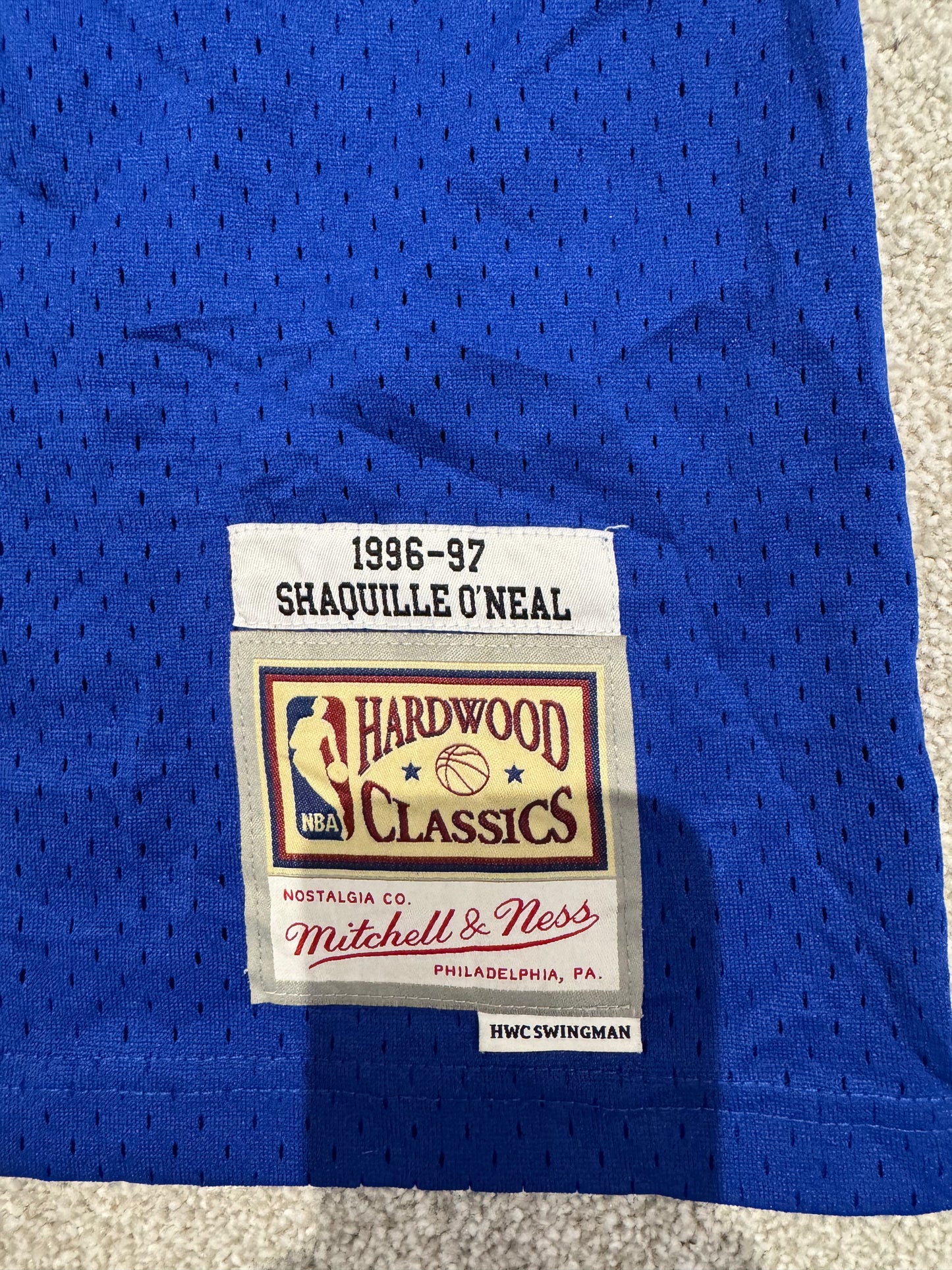 Shaquille O'Neal 1997-97 Hardwood Classics NBA Top XL