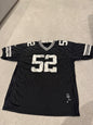 Green Bay Packers Clay Matthews #52 Sewn Reebok Black Jersey S54