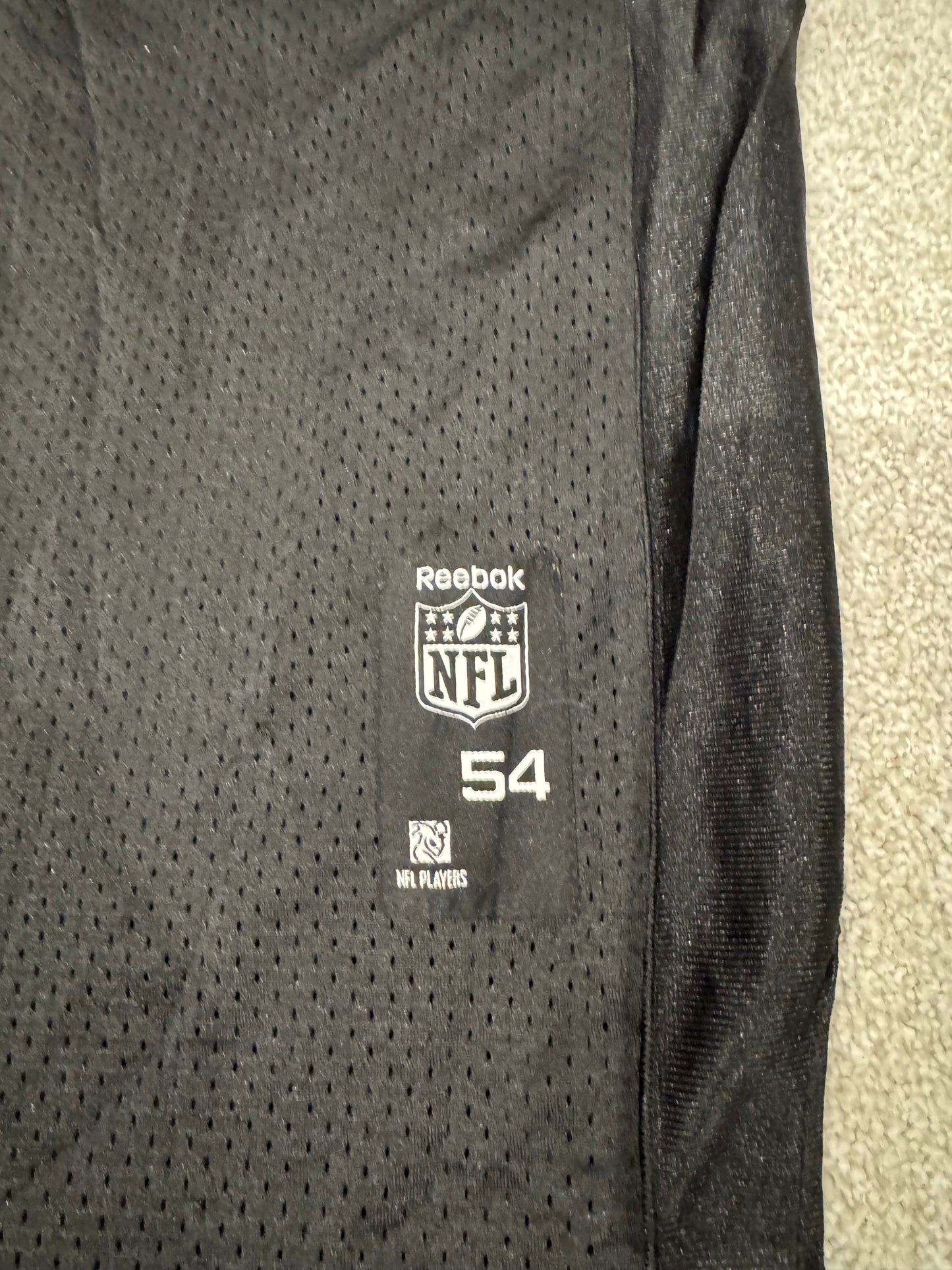 Green Bay Packers Clay Matthews #52 Sewn Reebok Black Jersey S54