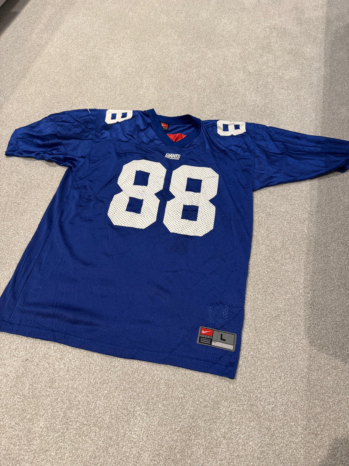 Nike NFL New York Giants Hilliard #88 Nike Men's Jersey Size L