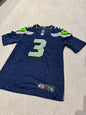 Nike NFL On Field Russell Wilson #3 Seattle Seahawks Women’s Small Jersey