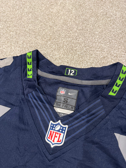 Nike NFL On Field Russell Wilson #3 Seattle Seahawks Women’s Small Jersey