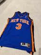 NBA New York Knicks Away Jersey #3 Stephon Marbury Size L