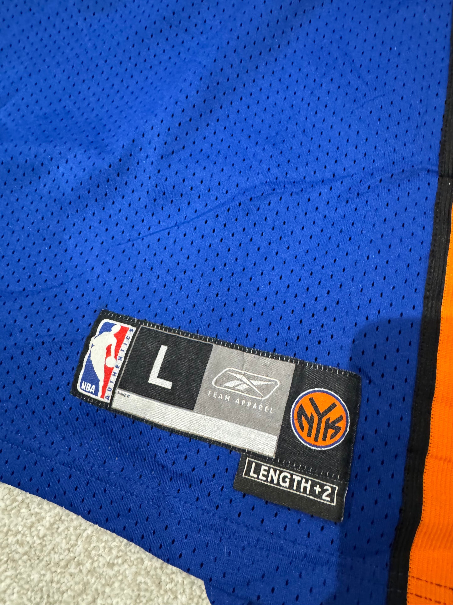 NBA New York Knicks Away Jersey #3 Stephon Marbury Size L