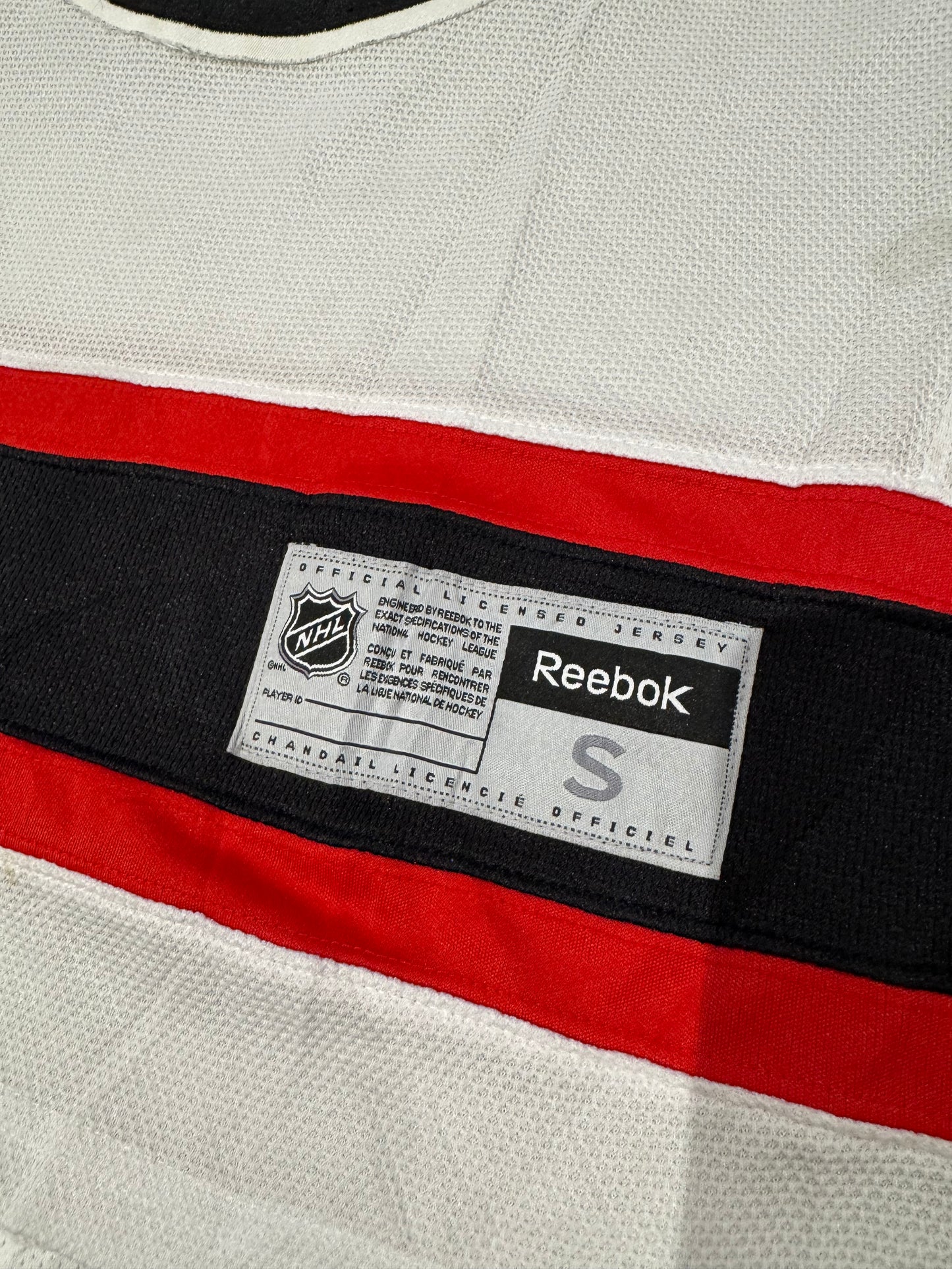 Vintage Reebok New Jersey Devils Hockey Jersey Small White