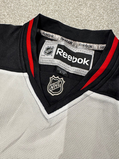 Vintage Reebok New Jersey Devils Hockey Jersey Small White