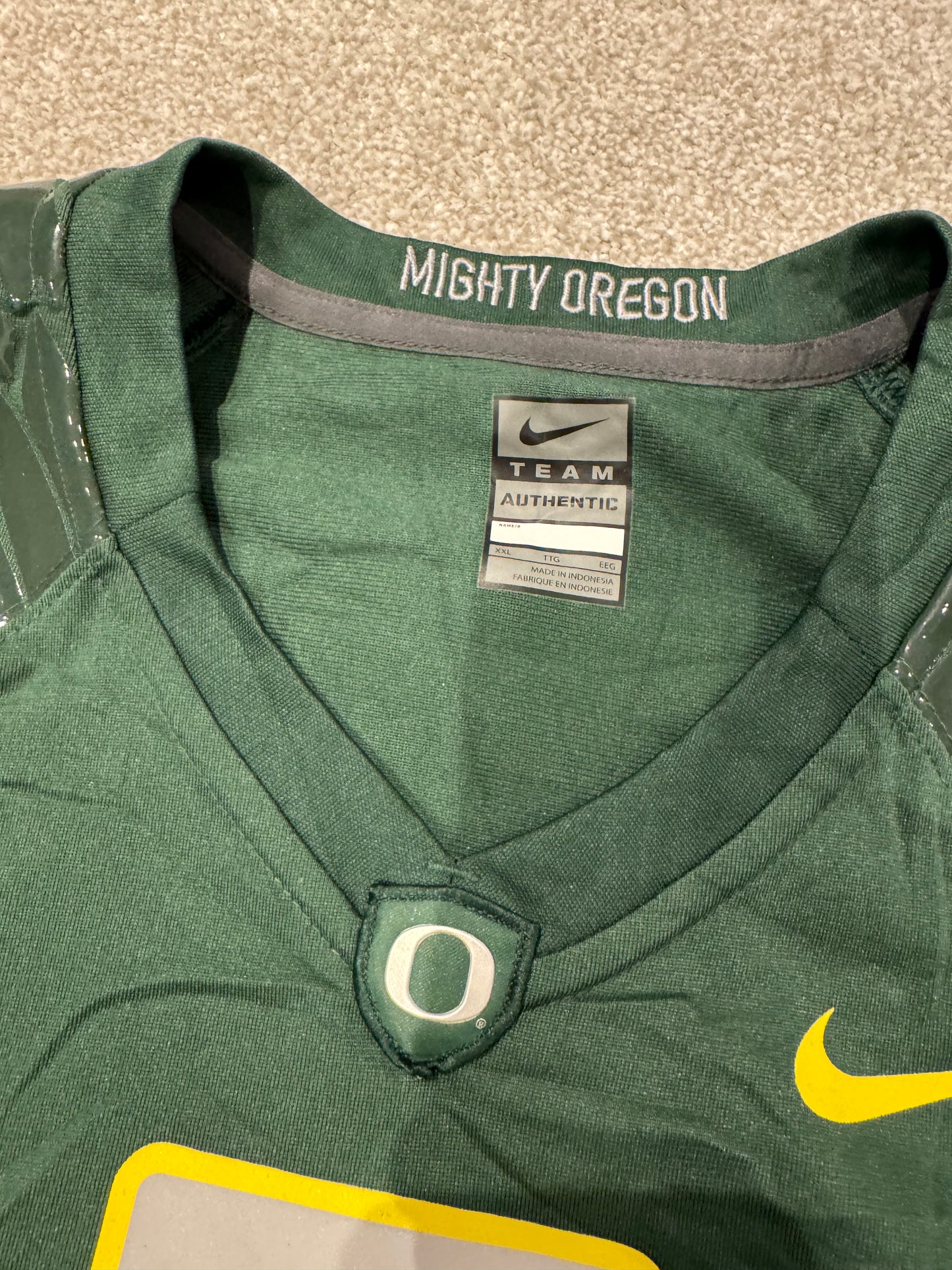 Nike Mighty Oregon XXL Oregon Ducks Jersey #8 Marcus Mariota