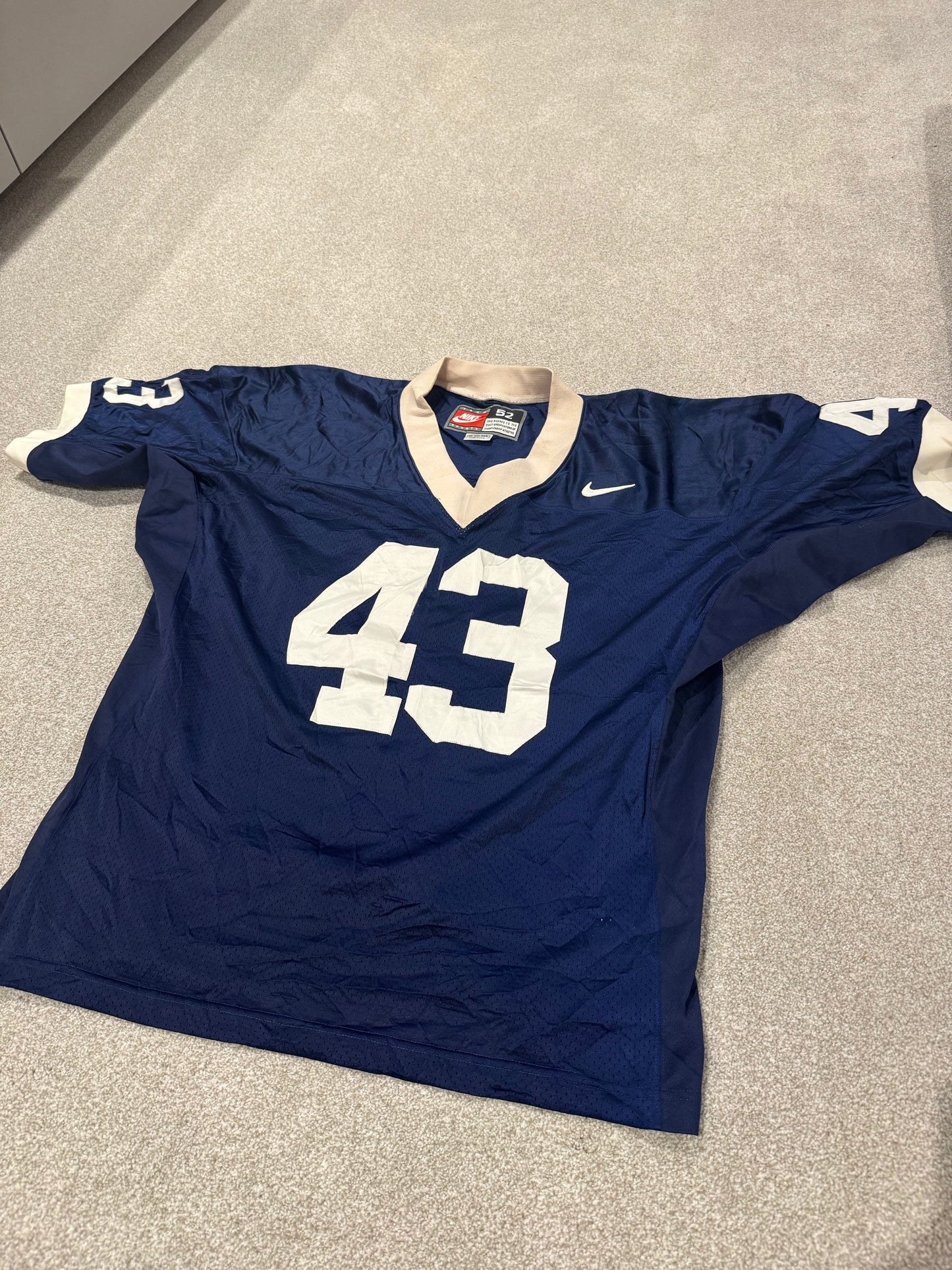 Team Nike Sports XXL Blue NFL Jersey Number 43