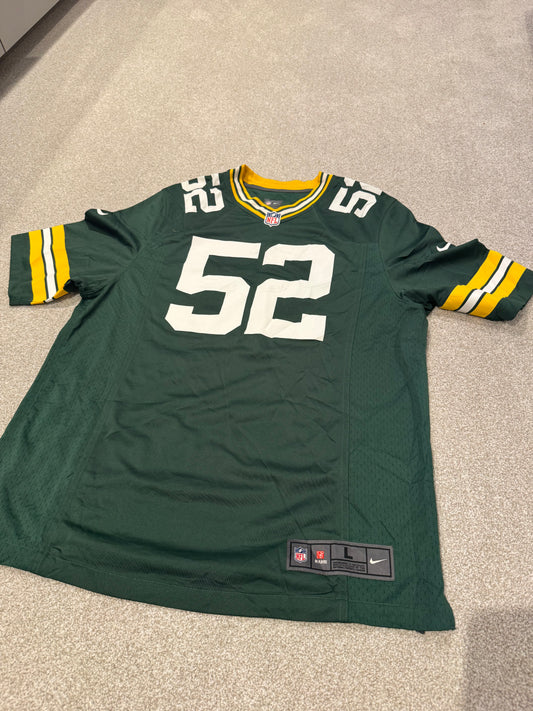 Nike On Field Elite Clay Matthews III Green Bay Packers NFL Jersey L