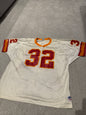Vintage NFL Wilson Tampa Bay Buccaneers ERRICT RHETT #32 White Football Jersey XXL