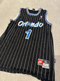 Vintage Nike Orlando Magic Hardaway Jersey Sz XL Length +2 #1 NBA Stitched