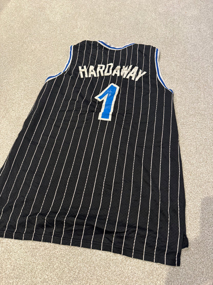 Vintage Nike Orlando Magic Hardaway Jersey Sz XL Length +2 #1 NBA Stitched
