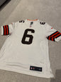 Nike Cleveland Browns Baker Mayfield 6 NFL Jersey Large White 1949 Collection