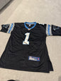 Authentic On Field SZ 48 Reebok Cam Newton Home Carolina Panthers #1 NFL Jersey