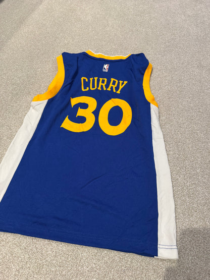 Adidas NBA Golden State Warriors Stephen Curry #30 Swingman Jersey Men's Small