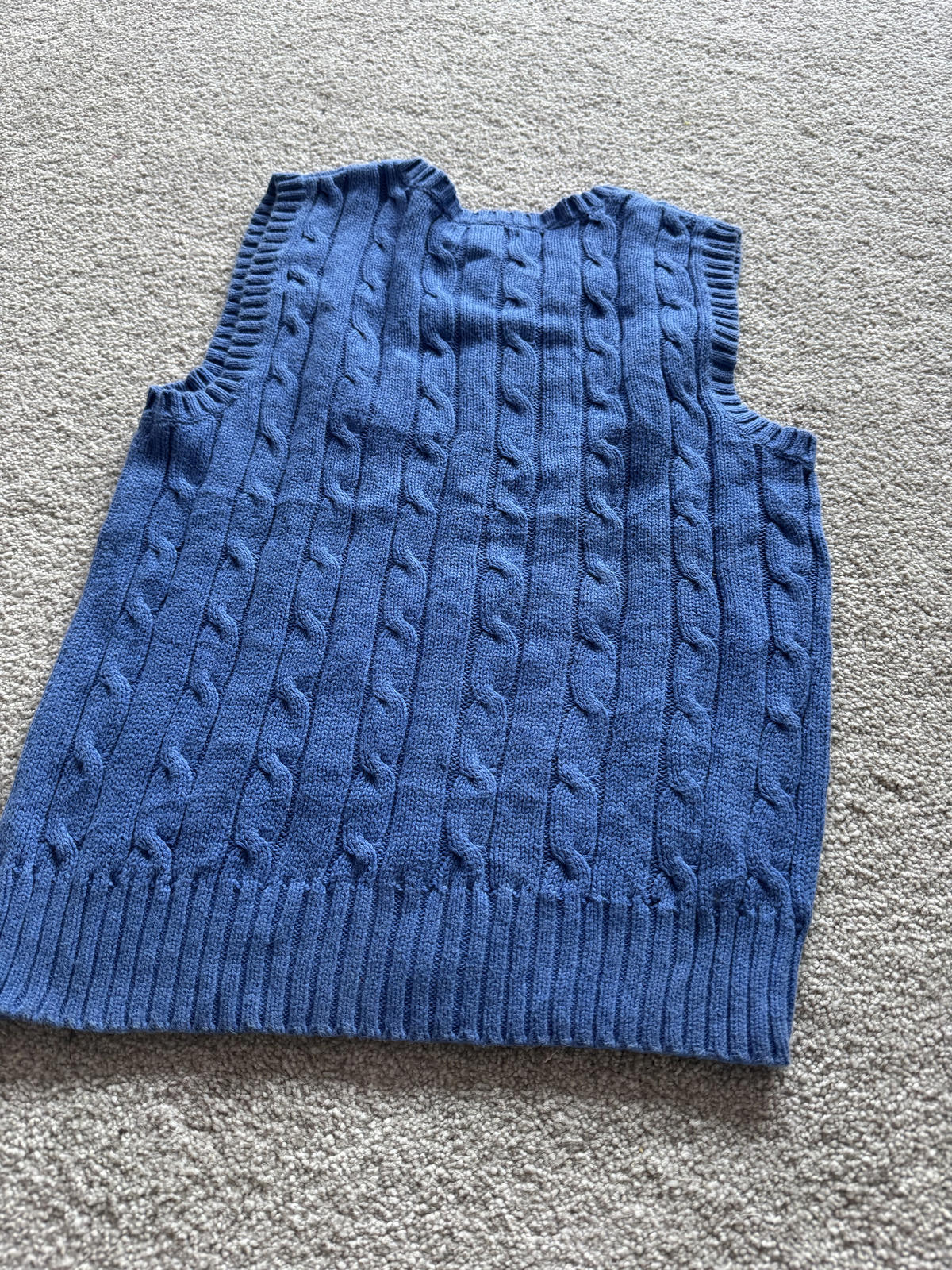 Chaps Blue Tank Top Womens 10/12 M