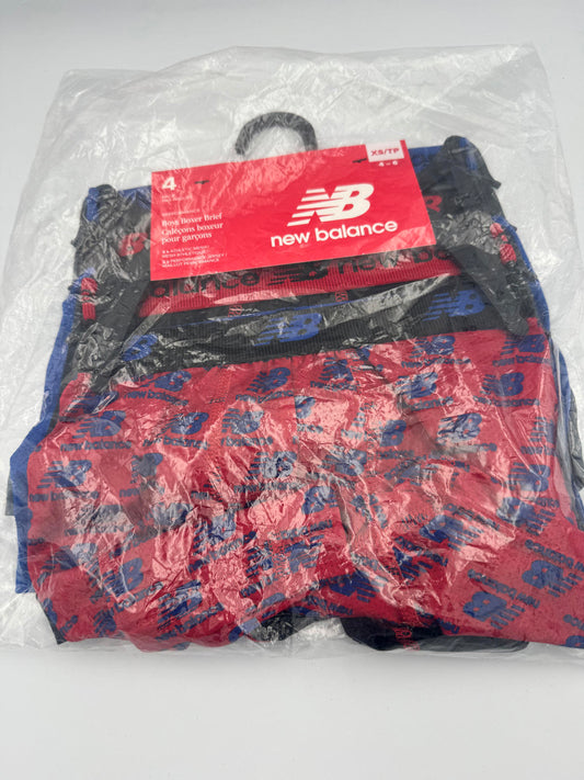 New Balance Boys Boxer Briefs 4 Pack XS (4-6)