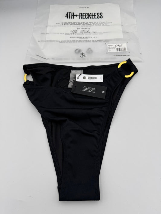 4th Reckless Mahli Bikini Bottom Black Size 6