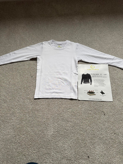 Tombo Teamwear TL70b Base Fit Cold Size 7/8 White