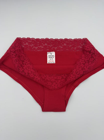 Red Knickers 3 Pack Medium
