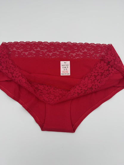 Red Knickers 3 Pack Large