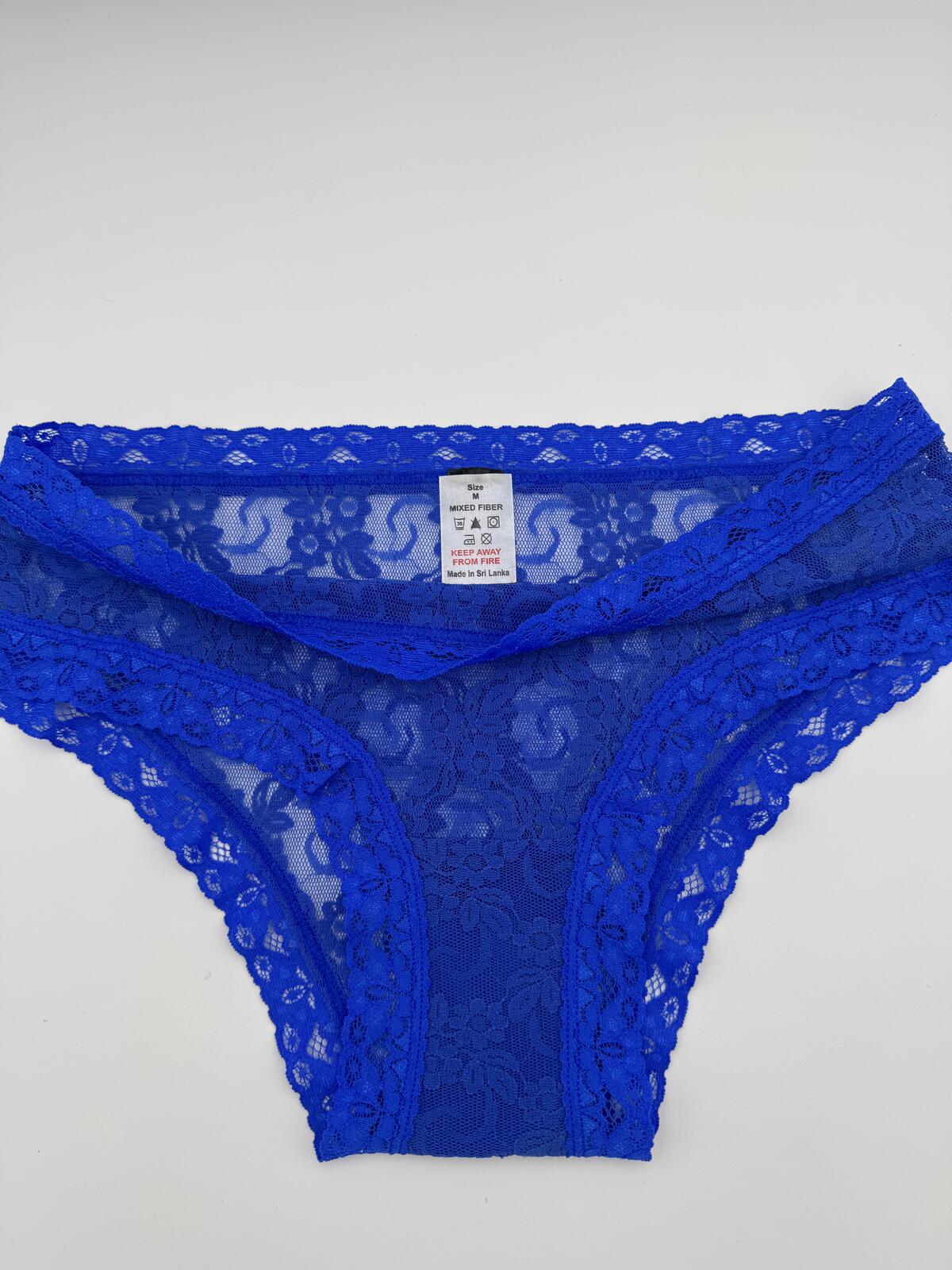 Blue Knickers 3 Pack Medium