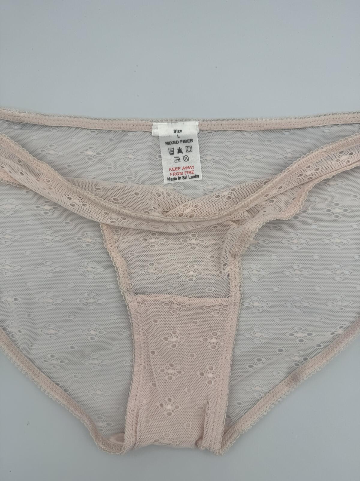 Peach Knickers 4 Pack Large