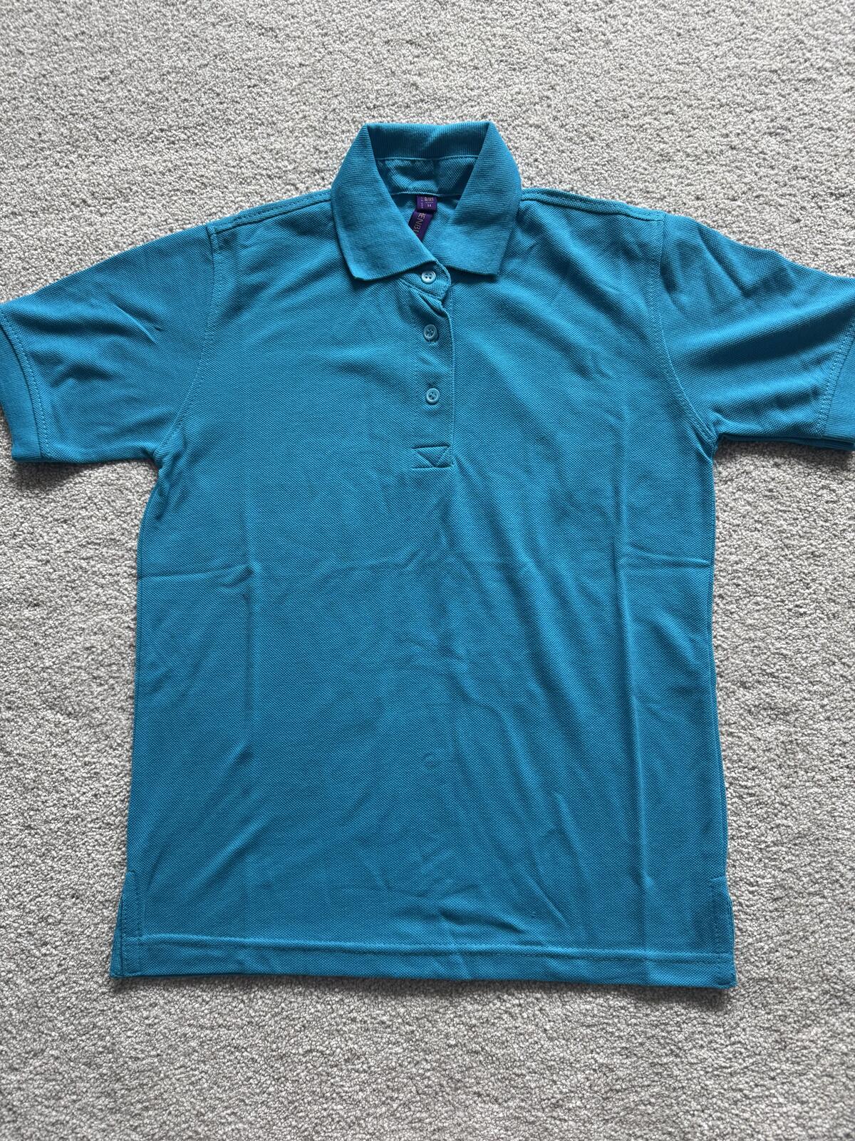 Henbury Ladies 65/35 Polo Shirt Turquoise XS