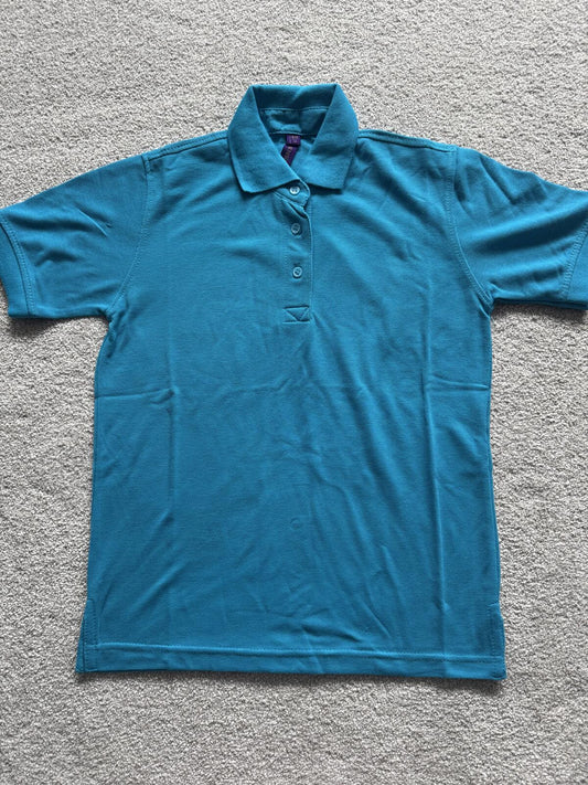 Henbury Ladies 65/35 Polo Shirt Turquoise XS