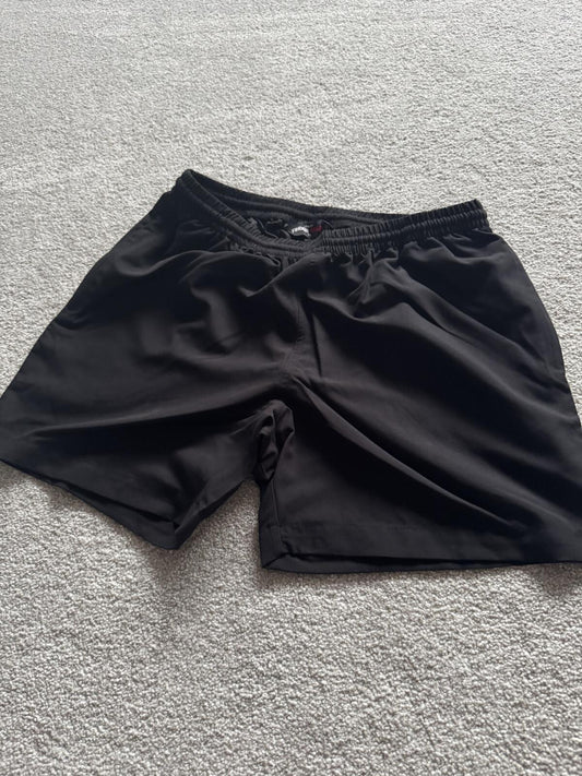 Finden & Hales Ladies Microfibre Shorts Black XL