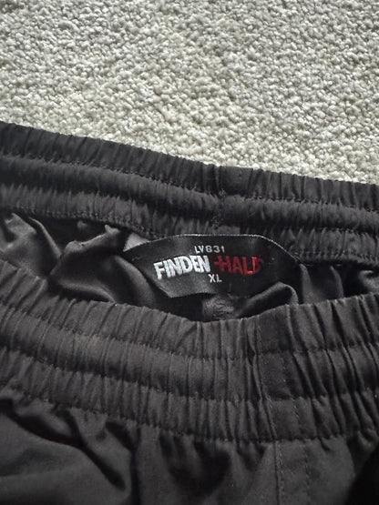 Finden & Hales Ladies Microfibre Shorts Black XL