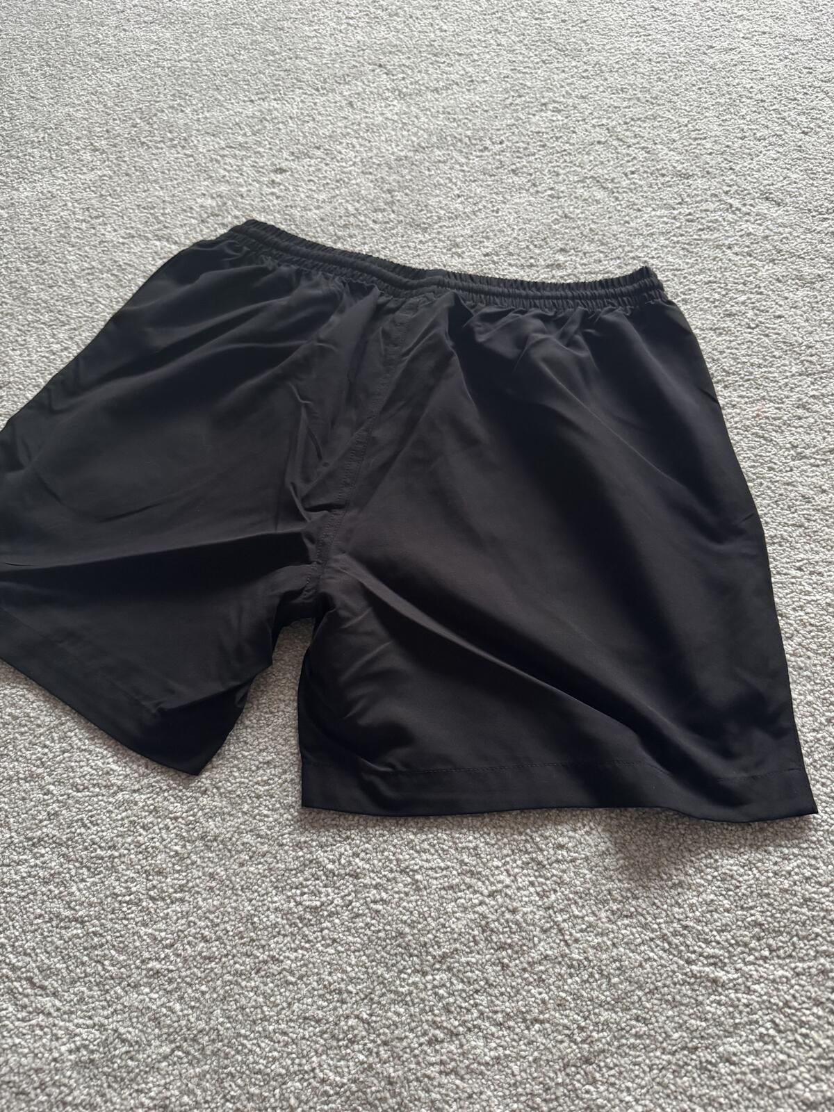 Finden & Hales Ladies Microfibre Shorts Black XL