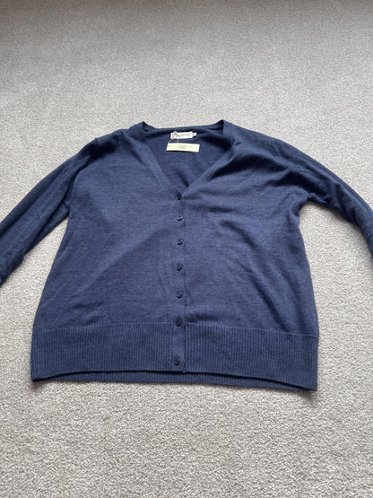 Russell Collection Ladies Denim Marl Cardigan XXL