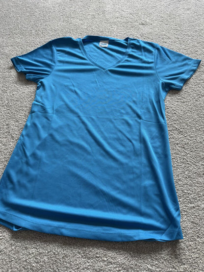 AWDis Sapphire Blue T-Shirt Small