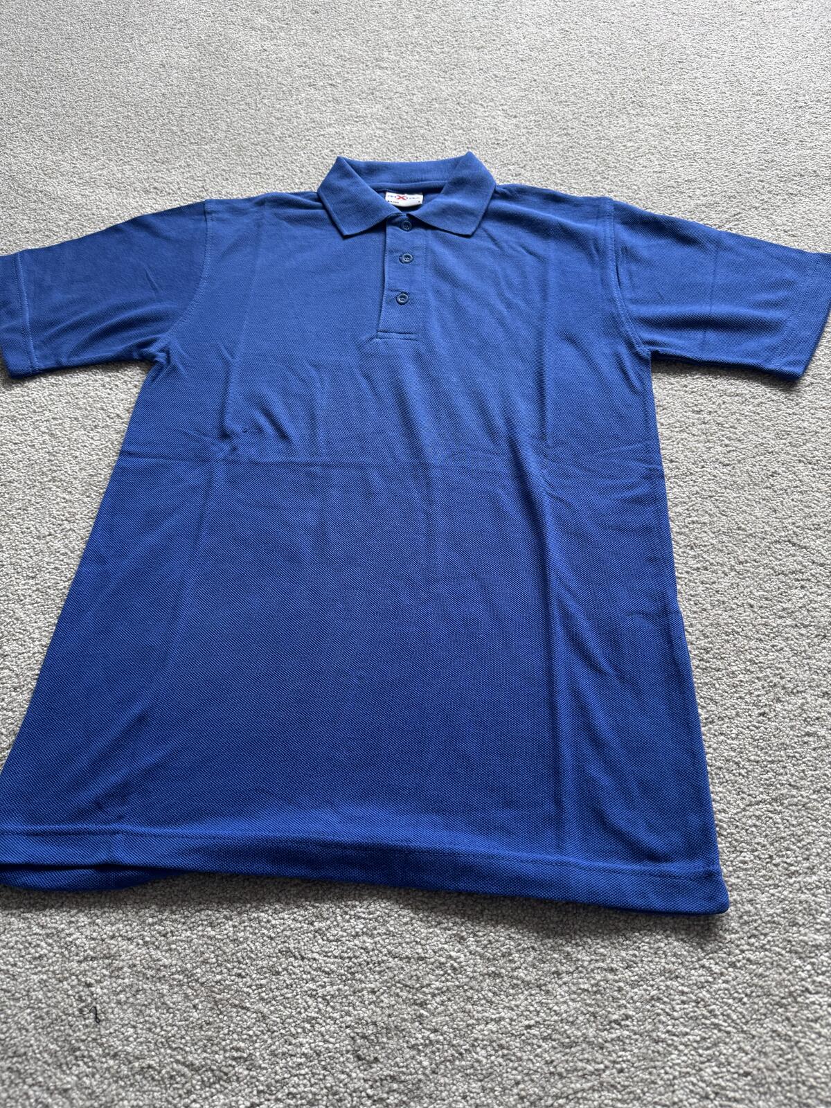 RTXTRA RX100 Royal Blue Polo T-Shirt Small