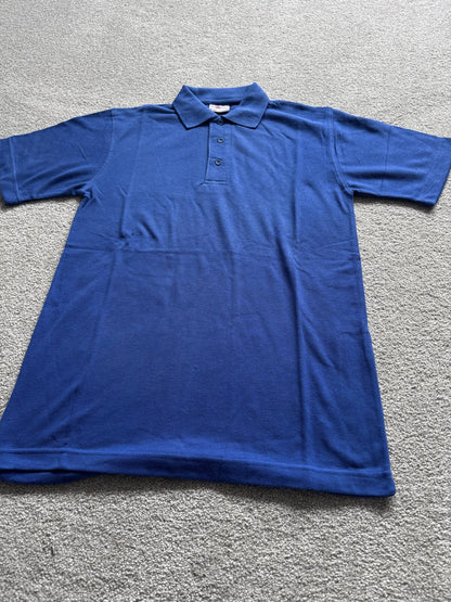 RTXTRA RX100 Royal Blue Polo T-Shirt Small