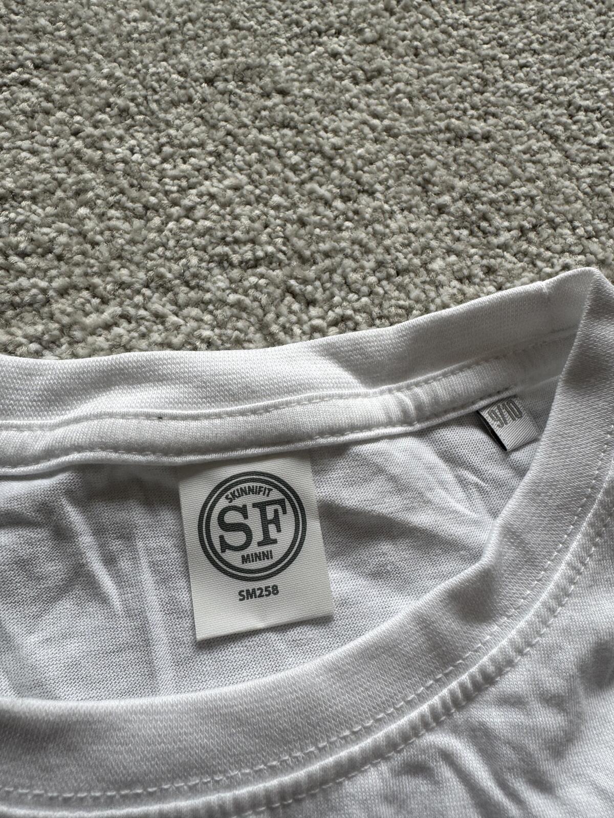 Skinni Fit Minni Short Sleeve T-Shirt White 9/10