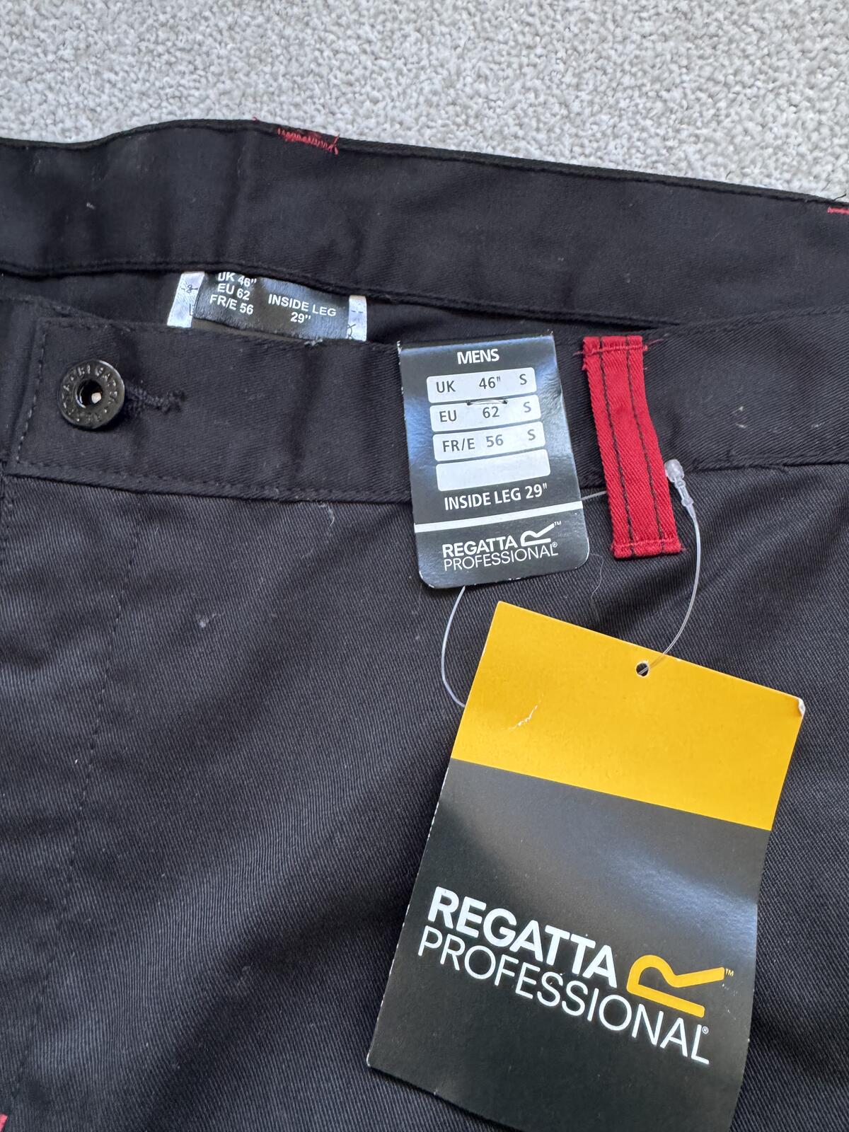 Regatta Professional Contrast Cargo Trousers 46" Inside Leg 29"