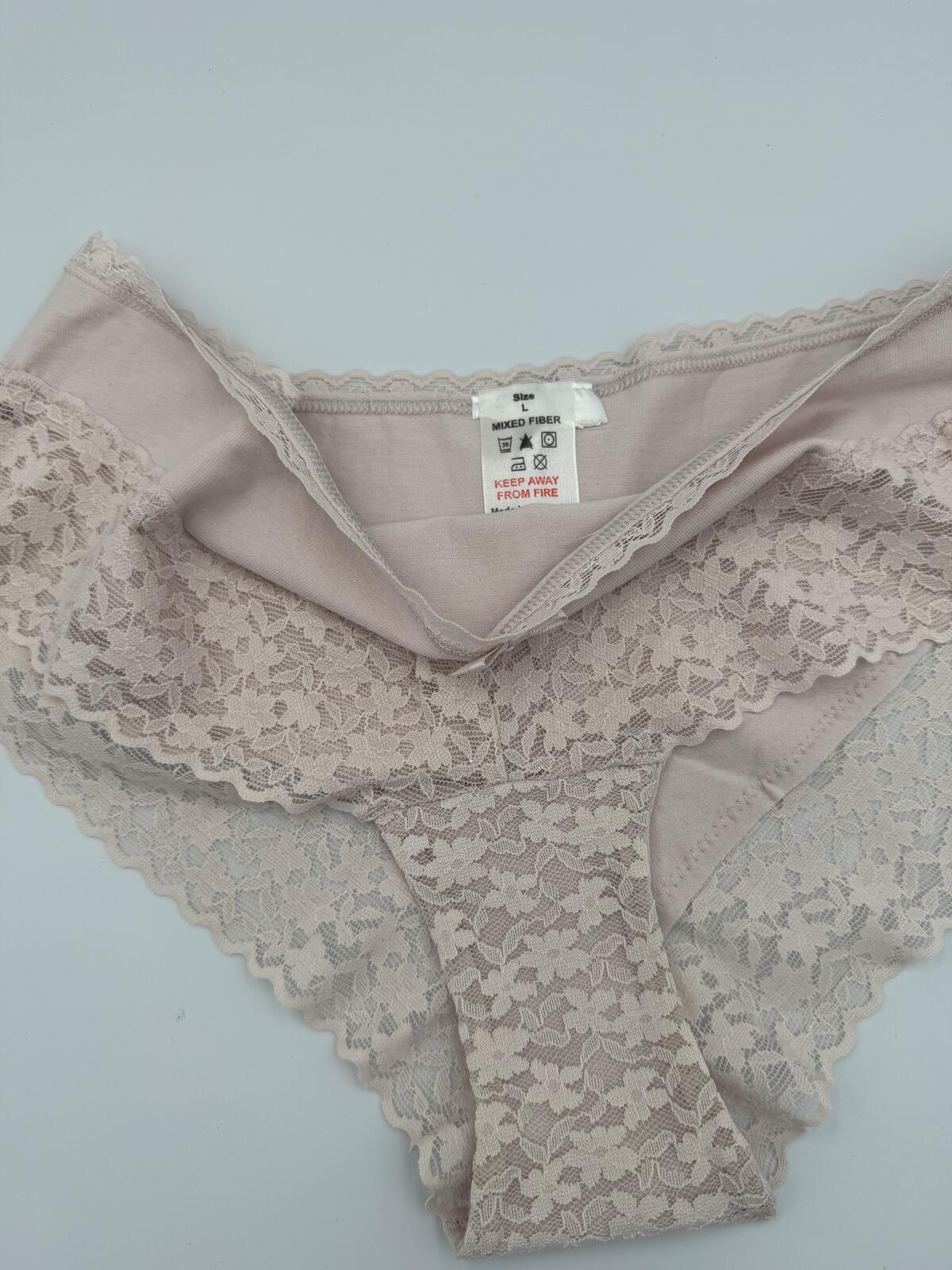 Peach Knickers 5 Pack Large
