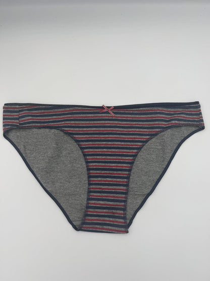 Blue, Red and Grey Knickers 3 Pack Large