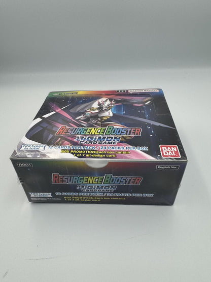 Bandai Resurgence Booster Digimon Card Game 24 Packs