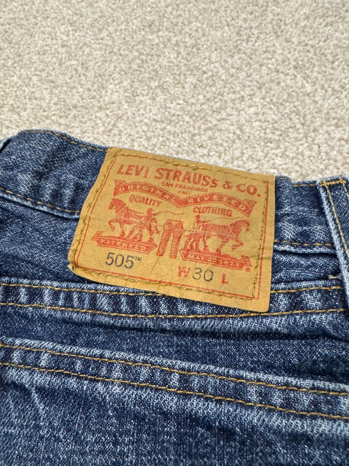 Levi Strauss & Co 505 Denim Shorts W30