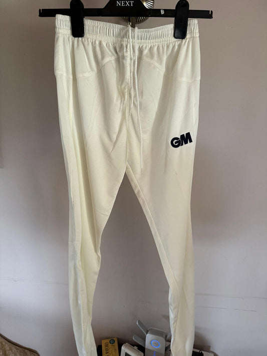 GM Gunn & Moore Women's Cricket Trousers ST Light Cream Size 6