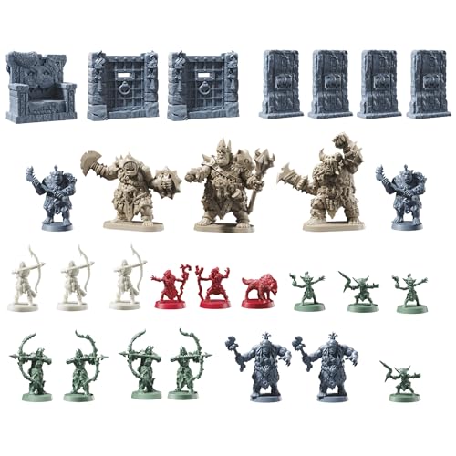 Avalon Hill HeroQuest Die Horde der Oger Abenteuerpack, Rollenspiel, HeroQuest Basisspiel zum Spielen erforderlich - Englische Fassung - Zaja Sales Ltd